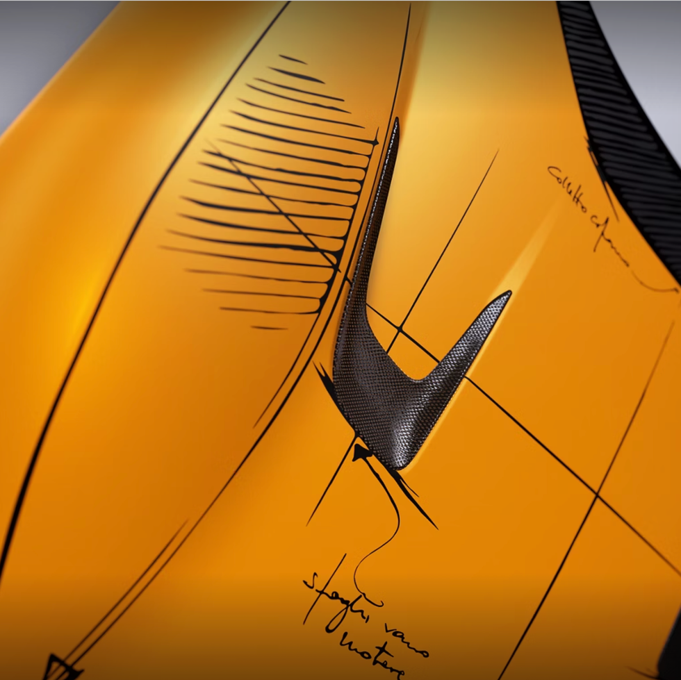 Ferrari представила коллекцию «Sketch Body»: кузовные панели с оригинальными эскизами дизайнера